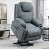 Riser and Recliner Chair with Vibration Massage, Heat, Quick Assembly, Grey
