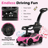 3-In-1 Toddlers Ride on Push Car Kids Licensed Lamborghini Walking Toy Car