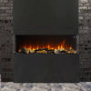Electric Fireplace 12 Media Flame Insert LED Panoramic Living Room Heater