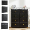 Fabric Dresser Organizer Storage Chest of Drawers Bedroom Living Room Cabinet
