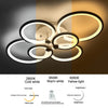 XL Acrylic Modern Lamp LED Ceiling Light Chandelier Lights Living Dining Room