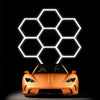 Led Hexagon Lights Customize 7 Grid System Honeycomb Light for Garage Home Lamp