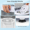 Compact Laundry Washer Portable Mini Washing Machine-Grey