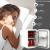 15L Mini Fridge Table Top Electric Cooler & Warmer Portable Ice Box Office Car