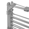 Electric Heated Clothes Airer With Cover 3 Tier Dryer Rack Indoor Foldable Horse