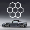 7 Grid Led Hexagon Lights Customize System Honeycomb Light for Garage Home Lamp
