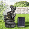 Fairy Waterfall LED Water Fountain Garden Water Feature Statue Lights Out&Indoor