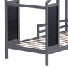 Kid House Bed Frame Single Bed Solid Wood House Shape Toddler Child Floor Frame