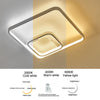 XL Acrylic Modern Lamp LED Ceiling Light Chandelier Lights Living Dining Room