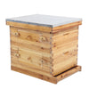 Complete Hive Bee Box with Foundation Lang stroth 10 Frame for Beginners UK