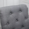 1/2/4/6 Dining Chairs Armchair High Back Linen/Velvet Upholstered Wood Legs Home