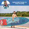 11FT Inflatable Stand Up Paddle Board SUP Surfboard Adjustable Non-Slip Deck