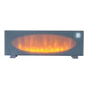 LUXURY LED REAL FLAME EFFECT ELECTRIC FIRE WALL MOUNTED FIREPLACE LIVING ROOM UK