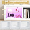 TV Stand with LED Light for TVs up to 65 inch White