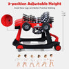 4-in-1 Baby Walker Folding Infant Walker Adjustable Toddler Activity Center
