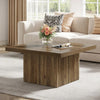 Square Coffee Table 31.5Inch Wood Center Table Cocktail Table