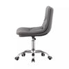 Adjustable Cushioned Computer Desk Office Chair Chrome Legs Lift Swivel Chairs