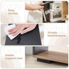 Costway 120cm Tall Bookshelf Modern Geometric Bookcase Book Storage Organizer