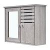 Bathroom Cabinet Basin Unit Storage Cupboard MDF Wooden Modern Furniture Grey