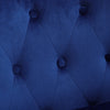 Velvet Lounge Armchair Fireside Button Back Rivet Accent Sofa Chair w/Cushion