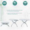 Dining Table Adjustable Height Ergonomic Platform Work Table