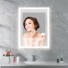 Wall Mounted Mirror Cabinet Bathroom Mirror Cupboard Dimmable Anti-fog w/ Shelf