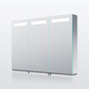 LED Bathroom Mirror Cabinet 900x650 With Bluetooth Shaver Socket Dimmable Lights