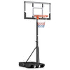 COSTWAY Portable Basketball Hoop Outdoor 3-10 FT Height Adjustable