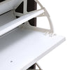 Compact Hallway Shoe Cabinet Wooden 3 Drawer Footwear Shoes Storage Organizer