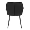 1/2/4/6x Velvet Padded Dining Chair Upholstered Seat Armchairs Home Restaurant