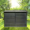 5 X 9 ft Outdoor Garden Storage Shed Metal Lean to Pent Shed for Tool Bike