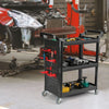 3 Tier Heavy Garage Workshop Tool Storage Trolley Cart Dolly 150kg mechanic diy