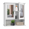 Bathroom Cabinet Shelf Cupboard Storage Drawer Shelve Organizer Rack Mirror Door