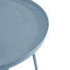 Round Side Coffee Table Tray Sofa Desk LivingRoom Night Stand End Metal Console