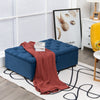 2-in-1 Convertible Sofa Bed Folding Ottoman Sleeper Space Saving Couch Lounger