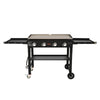 VEVOR Countertop Commercial Gas Griddle Flat Top Grill Hot Plate Restaurant Cart