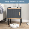 Modern Bedroom Cabinet End Table Compact Floor Side Table Bedside Nightstand