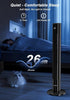 43" Bladeless Tower Fan with Remote - 85° Oscillation, 3-Speed, LED Display