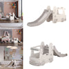 2 in1 Kids Slide Bus Driving Climbing Playground Toddler Outdoor Activity Centre