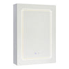 Bathroom Mirror Cabinet 500×700 Demister Shaver Socket with Dimmable LED Lights