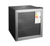 46L Drinks Cooler Fridge Glass Door Compact Counter Top Beer Wine Chiller