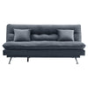 Modern 3Seater Sofa Bed Couch Settee Recliner Adjustable Backrest Sofabed Velvet