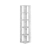 Nati Corner Bookcase – 5-Tier Freestanding Shelf Unit, 161cm High, 11 Colours