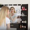 7 Drawers Makeup Vanity Set Large LED Lighted Mirror Dressing Table Dresser Desk