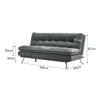 3 Seater Sofa Bed Recliner Couch Chair Bed Click Clack Sleeper Sofabed Settee