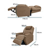 RISE & RECLINE Chair Electric Lift Recliner Armchair Dorchester Dual Motor Seat