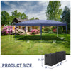 3x6M Pop Up Gazebo Outdoor Patio Party Event Heavy Duty Canopy w/ 6 WallSides UK