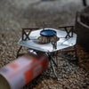 Electronic Ignition Camping Metal Stoves Portable Picnic Barbecue F9R2