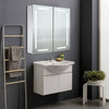 LED Mirror Bathroom Cabinet With Shaver Socket Bluetooth Demister Sensor Light