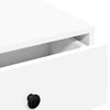 Coffee Table White 90x90x28 Engineered Wood G8R9